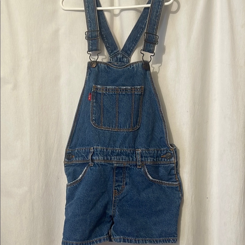 Levi's Blue Denim Kids Overalls